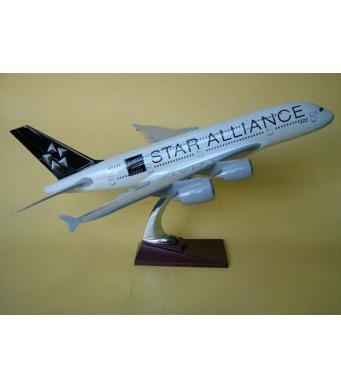 Diecast Metal Resin Plane Model - Star Alliance
