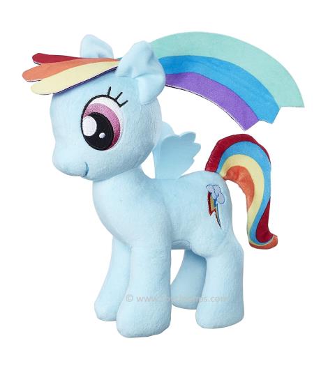 Rainbow Dash Plush Toy - My Little Pony Friendship Magic Soft Toy, 24 cms