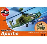 Airfix Quick Build Apache Helicopter Model Kit Airfix Quick Build Apache Helicopter Model Kit