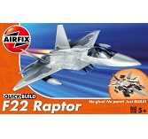 Airfix QUICK BUILD F22 Raptor - J6005 Airfix QUICK BUILD F22 Raptor - J6005