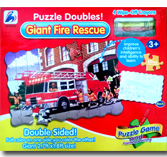 Puzzle Doubles - Giant Fire Rescue Puzzle Doubles - Giant Fire Rescue