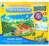 Puzzle Doubles - Create a Farm Scene Puzzle Doubles - Create a Farm Scene