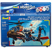 Revell Model Set AH-64D Apache 100 Years Military Aviati Revell Model Set AH-64D Apache 100 Years Military Aviati