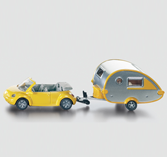 Siku 1629 - Car with Caravan Siku 1629 - Car with Caravan