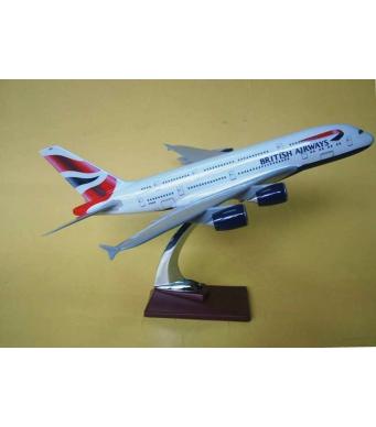 Diecast Metal Resin Plane Model - British Airways