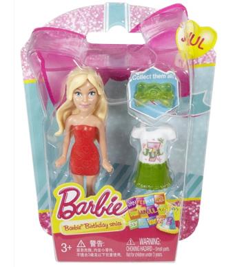 Barbie Birthday Series - Mini Barbie Doll with Accessory