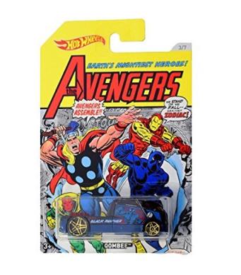 Hot  Wheels Avengers Qombee Black Panther