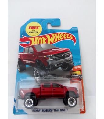 Hot Wheels 19 Chevy Silverado Trail Boss LT