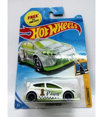 Hot Wheels 12 Ford Fiesta