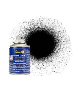 Revell Spray Paint - Black Silk