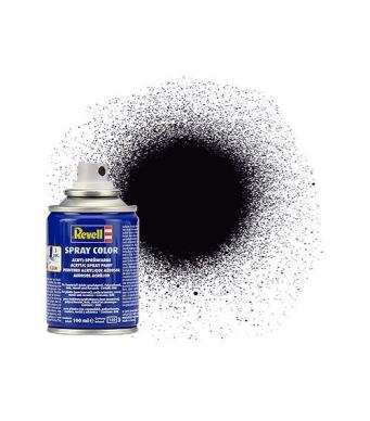 Revell Spray Paint - Black Matt
