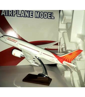Diecast Metal Resin Plane Model - Air India