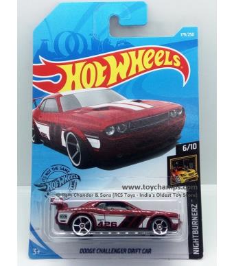 hot wheels dodge challenger drift car