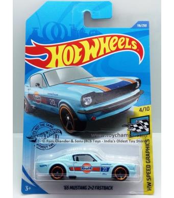 Hot Wheels 65 Mustang 2+2 Fastback