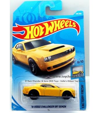 Hot Wheels 18 Dodge Challenger SRT Demon