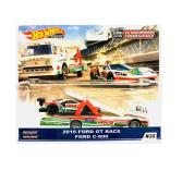 Hot Wheels Team Transport 2020 - 2016 Ford GT Race Ford C-800 Hot Wheels Team Transport 2020 - 2016 Ford GT Race Ford C-800
