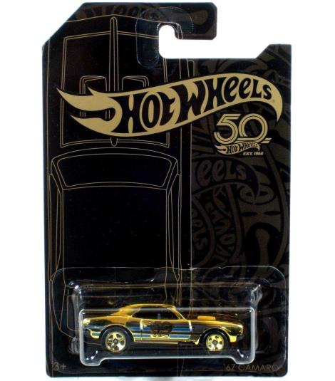 Hot Wheels 67 Camaro Gold