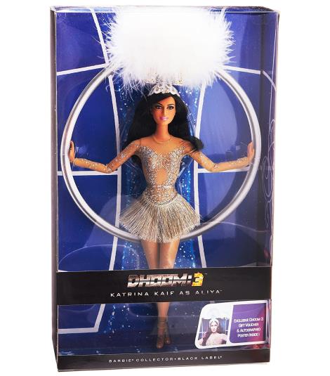 Aaliya Katrina Dhoom-3 Barbie Doll - Barbie Black Label Collection