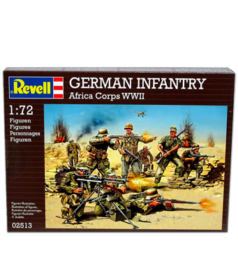 Revell German Infantry, Africa Corps