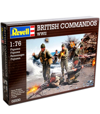 Revell British Commandos WWII