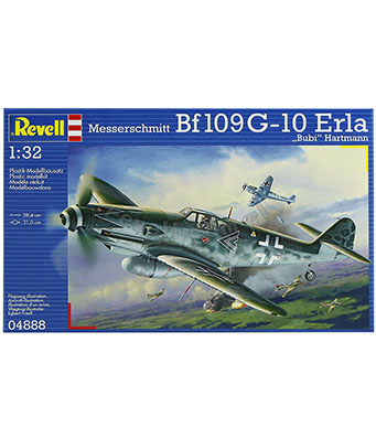 Revell Messerschmitt Bf109 G-10 Erla Bubi Hartmann