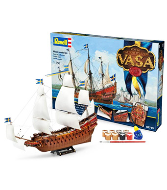 Revell Gift-Set Royal Swedish Warship VASA