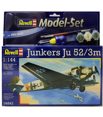 Revell Model Set Junkers Ju52/3m